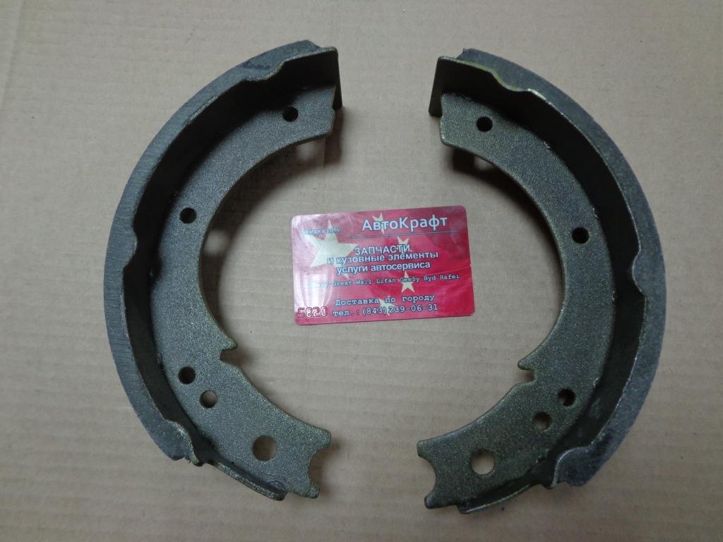 Колодка стояночного тормоза комплект (2 ШТ ) BAW Fenix 33460 BP10443570103-TP