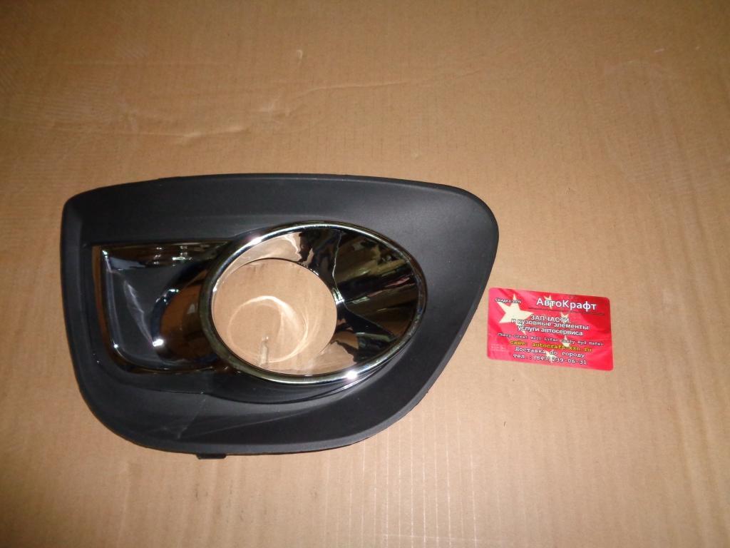 Рамка ПТФ правая + ХРОМ Great Wall Hover M4 2803108XS56XA