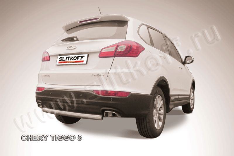 Защита заднего бампера d57 Chery Tiggo 5 CT5-010