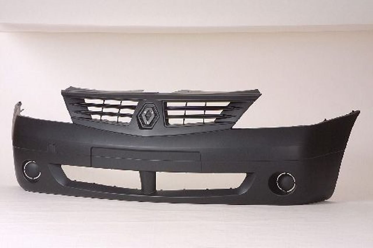 Бампер передний без отв. под ПТФ RENAULT LOGAN 6001546781