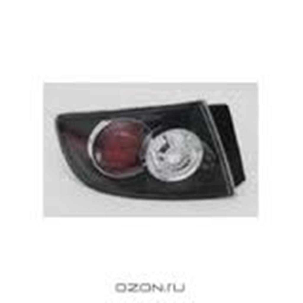 Фонарь задний наружний левый (темный) MAZDA 3 2004- H/B