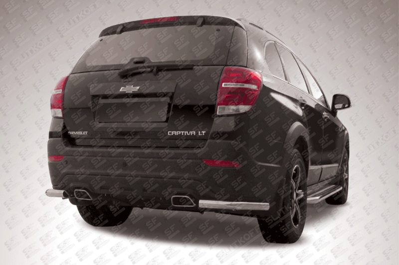  Уголки d57 Chevrolet Captiva 2013
