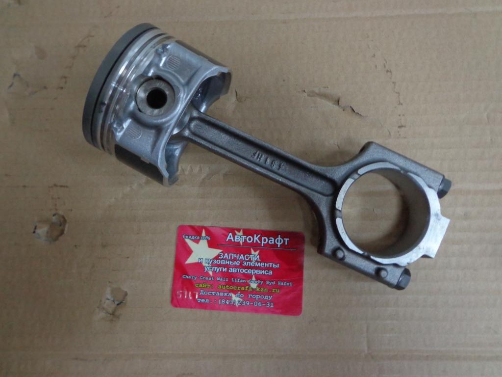 Поршень с шатуном в сборе Chery Tiggo FL 1.6 Acteco , Vortex Tingo FL 1.6 Acteco 481FD-1004001