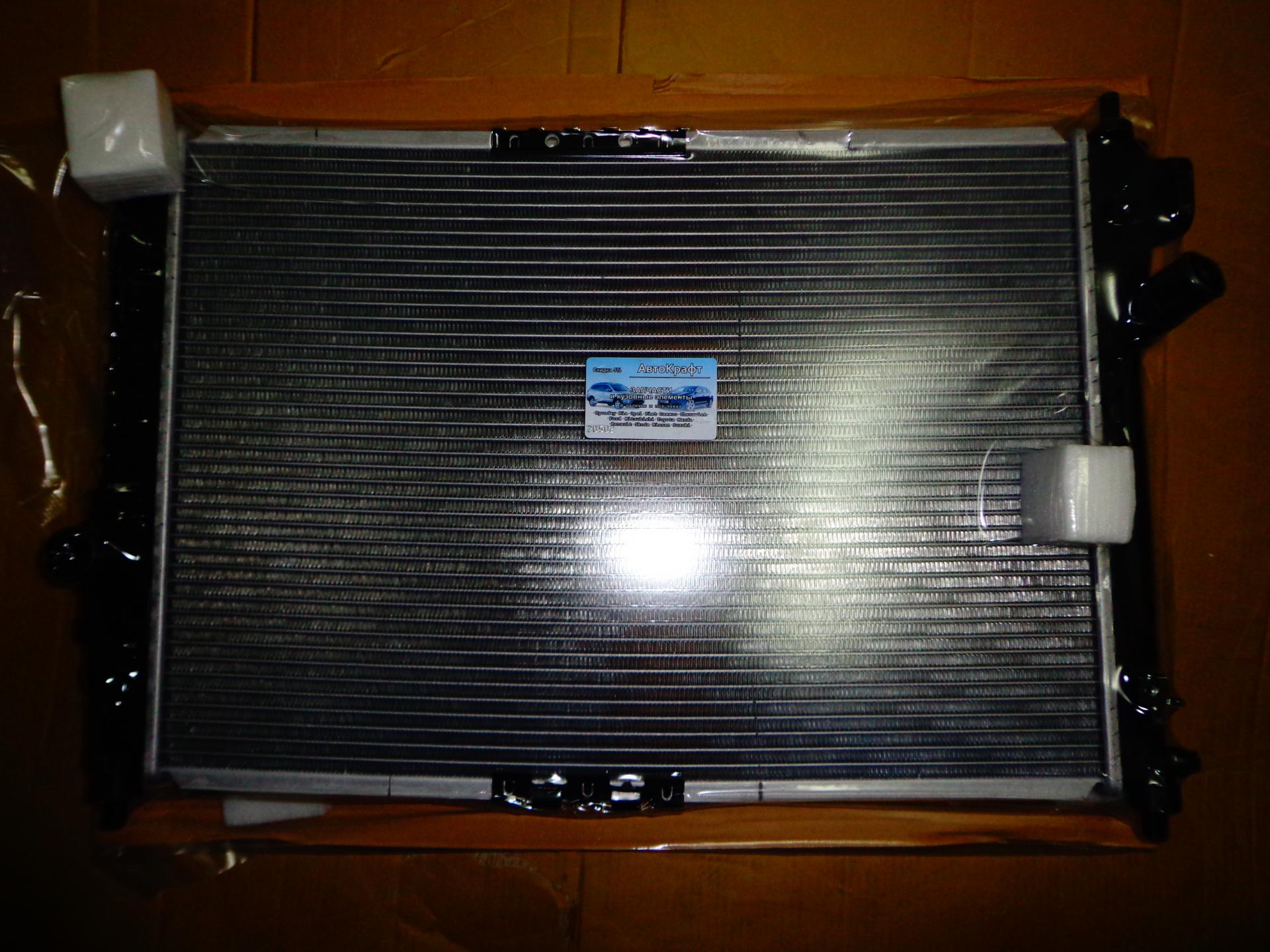 Радиатор охлаждения Chevrolet Aveo 1.2L 16V (механика) после 2008 года