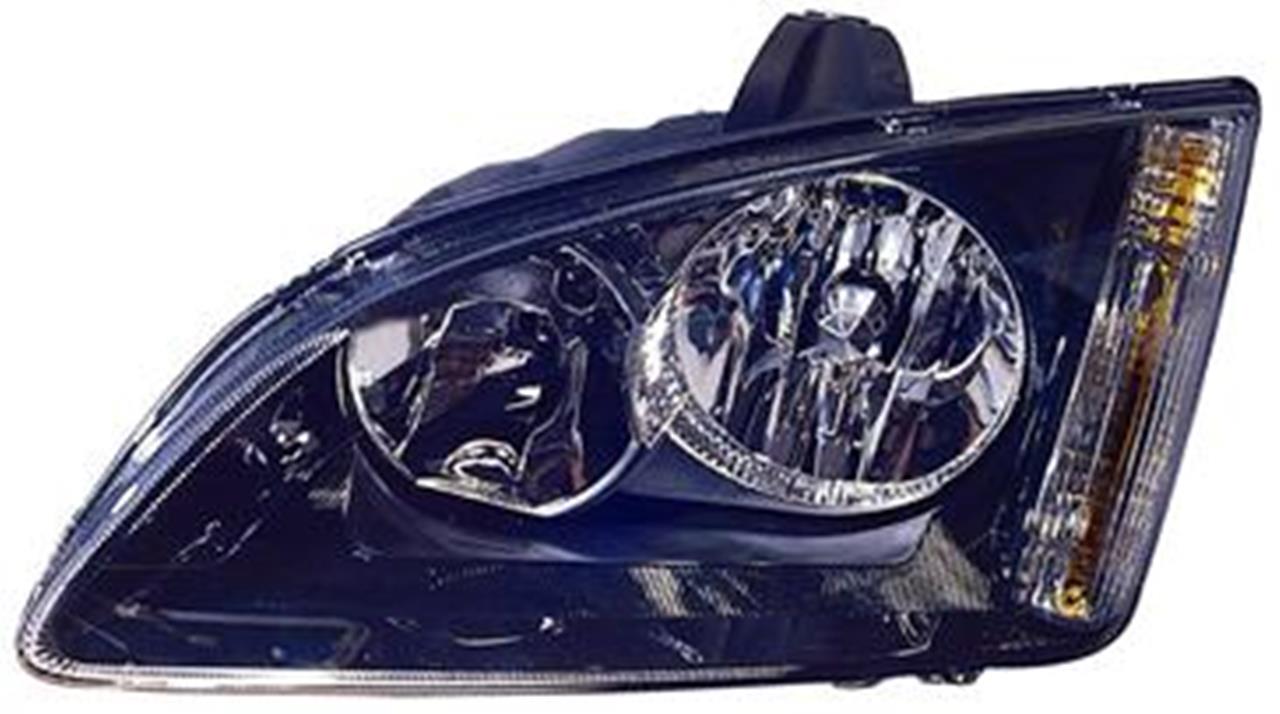 Фара левая черная FORD FOCUS II 2005- 4M5113101JA