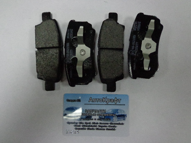 Колодки тормозные задние Mitsubishi Lancer X  Mintex