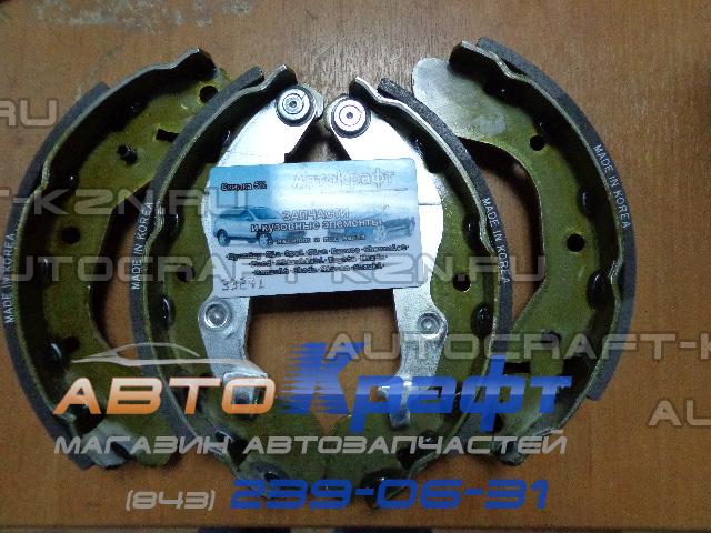 Колодки задние барабанные Chevrolet Aveo 