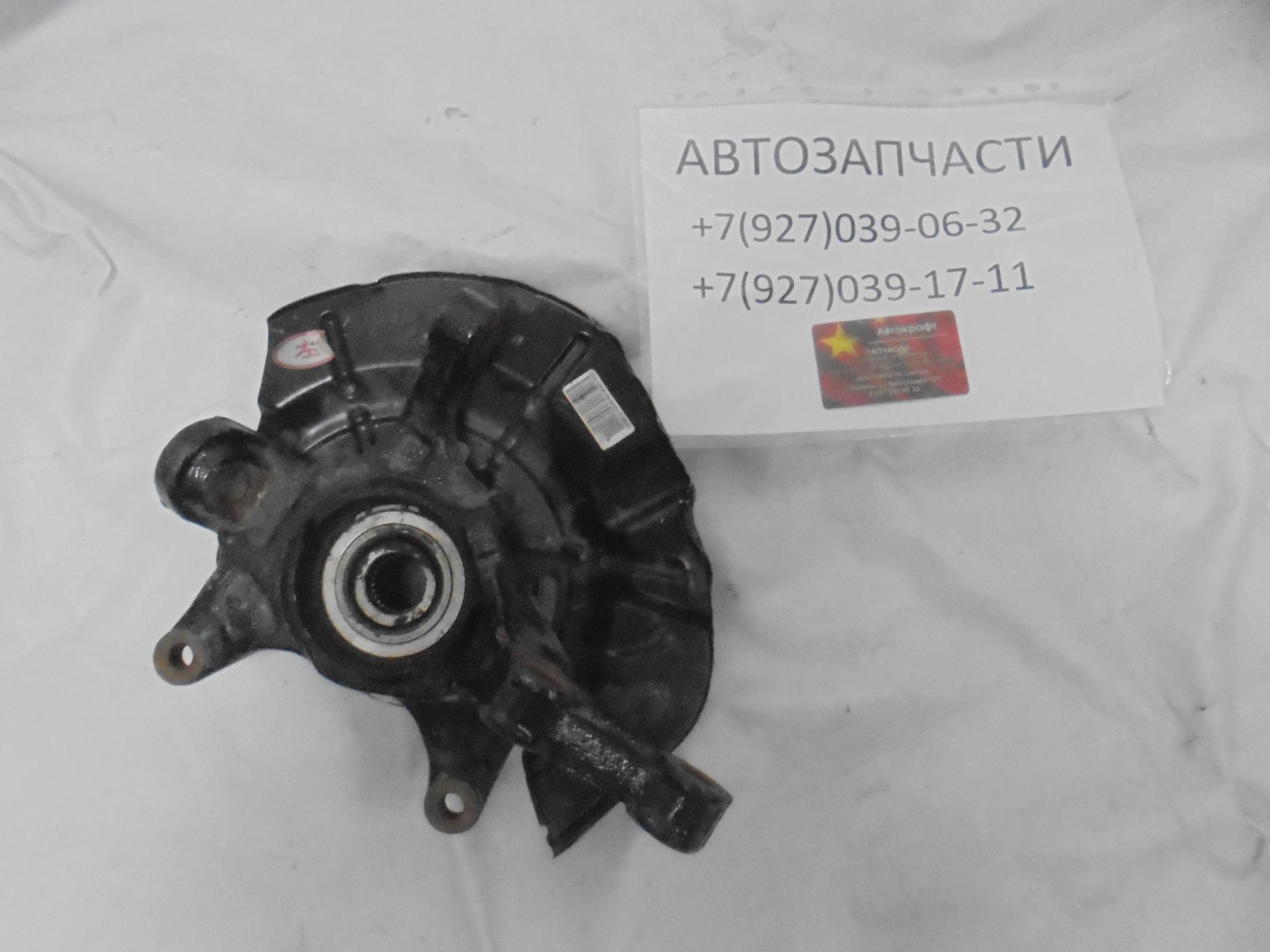 Кулак поворотный левый в сборе со ступицей и щитком тормозным  Geely Atlas  4017005700