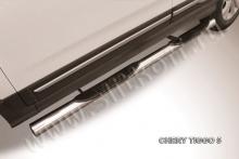 Пороги d76 с проступями Chery Tiggo 5 CT5-005