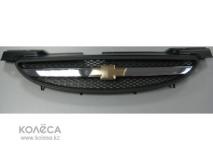 Решетка радиатора Chevrolet Aveo 04- (хром.) 96492235